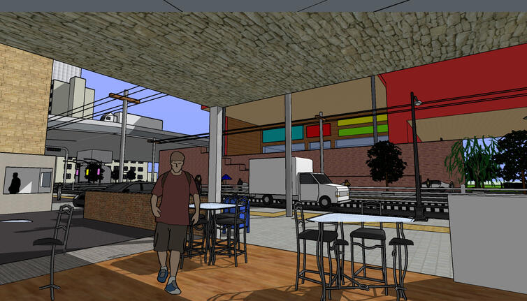 Sketch Up - Cafe Camera